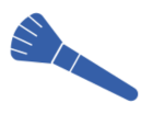 Makeup brush icon